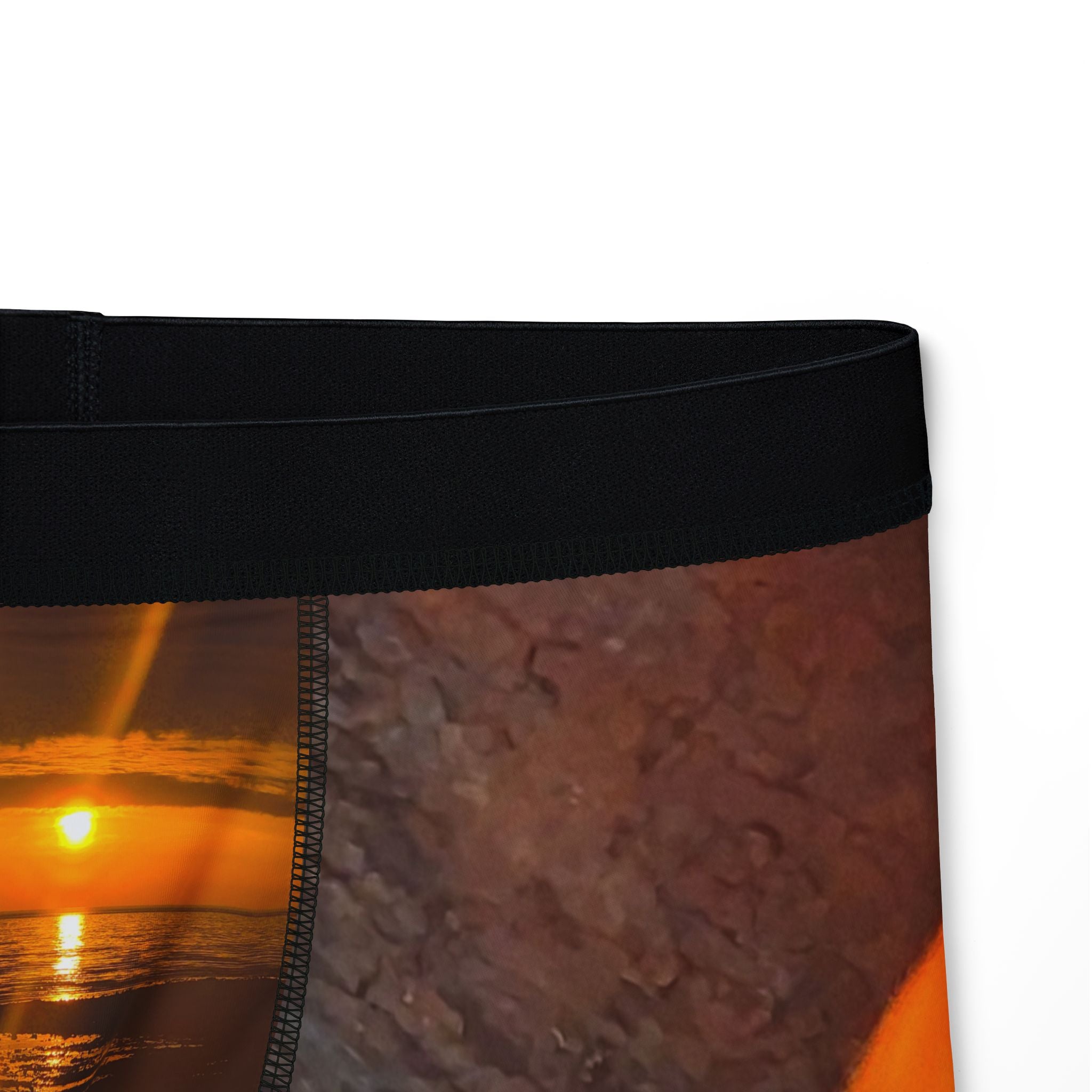 Flame Print Men's Boxers – Bold Fire Graphic Underwear