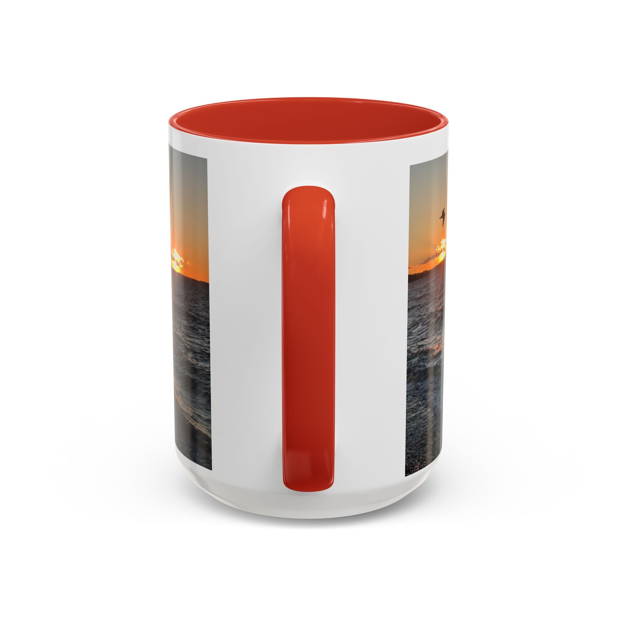 Sunset Vibes Coffee Mug – 11oz & 15oz with Inspirational 'Upsundown' Design