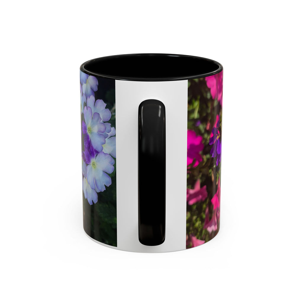 Floral Accent Coffee Mug — Upsundown Logo 11/15oz