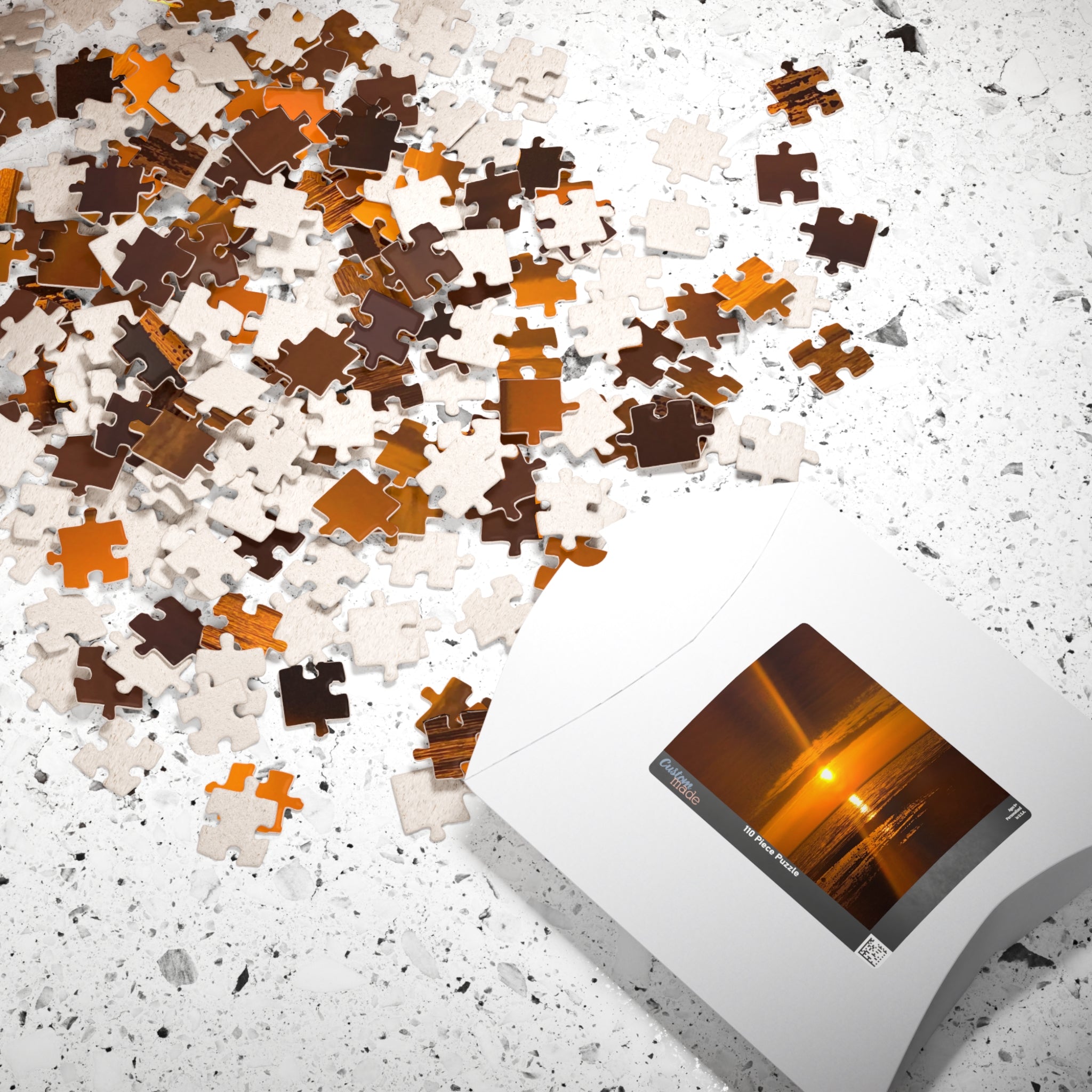 Sunset Serenity Puzzle - Relaxing 1014-Piece Jigsaw for Nature Lovers