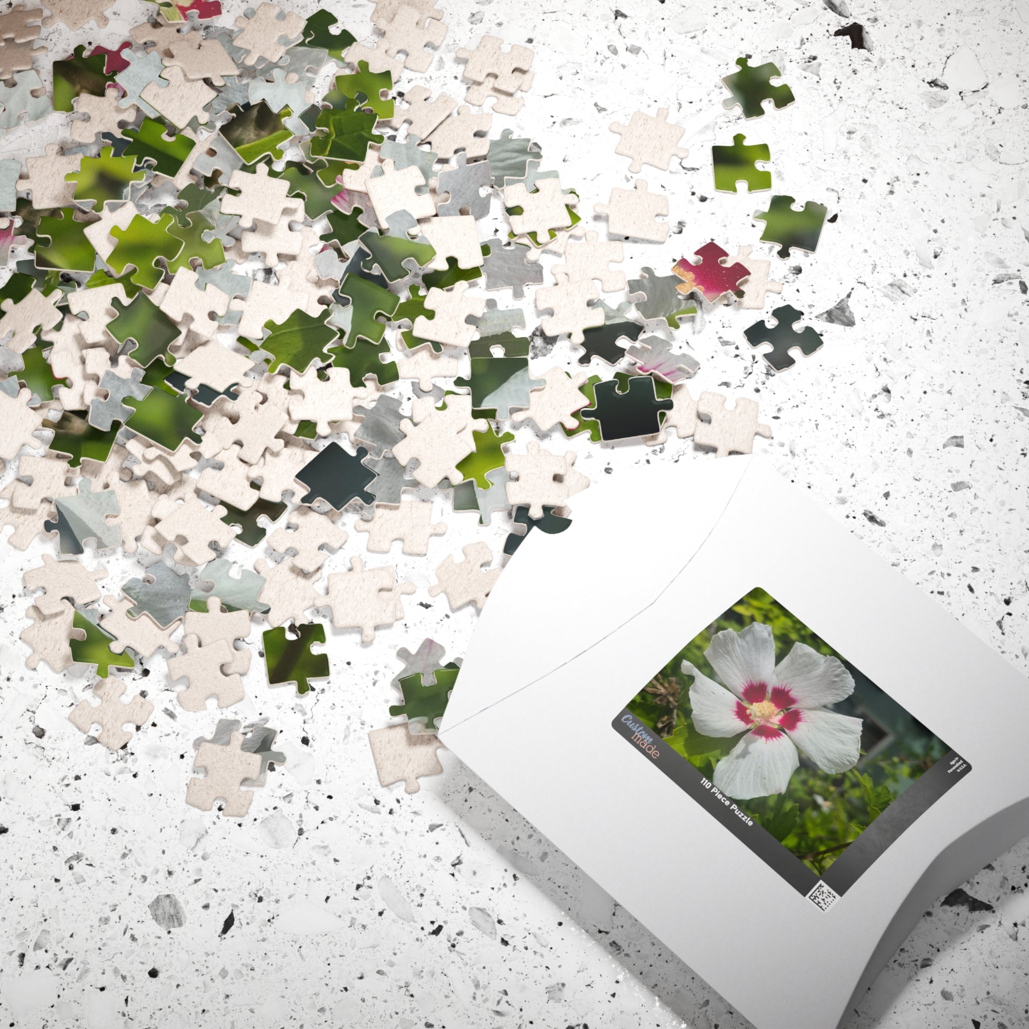 Floral Puzzle for Relaxation and Fun