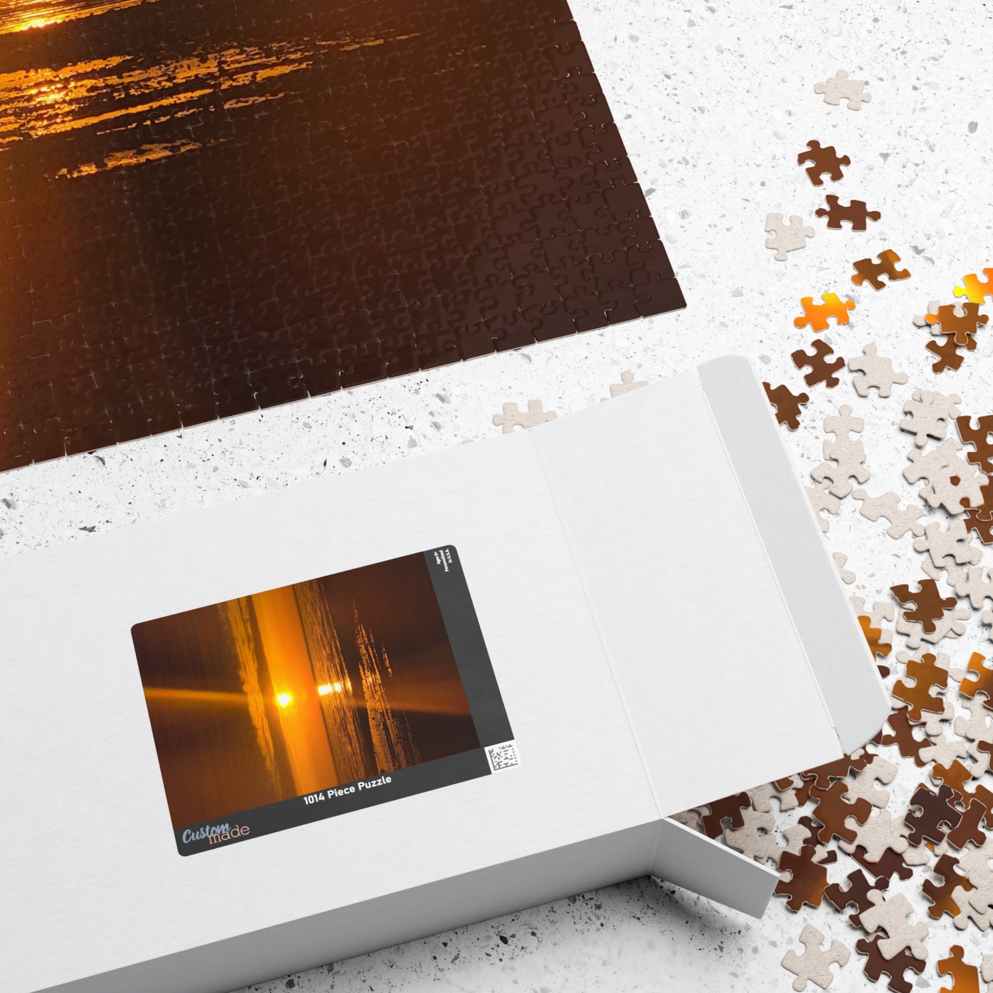 Sunset Serenity Puzzle - Relaxing 1014-Piece Jigsaw for Nature Lovers