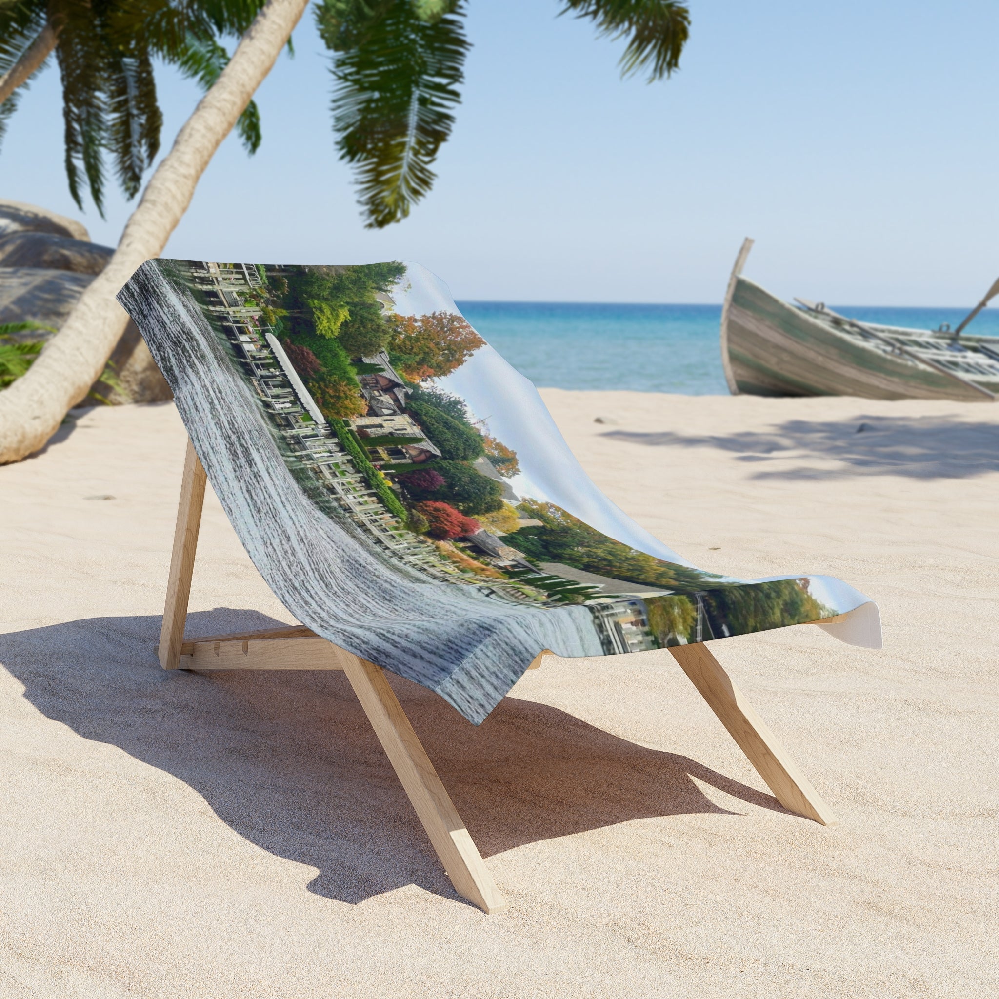 Scenic Beach Towel - Perfect for Summer Days by the Water