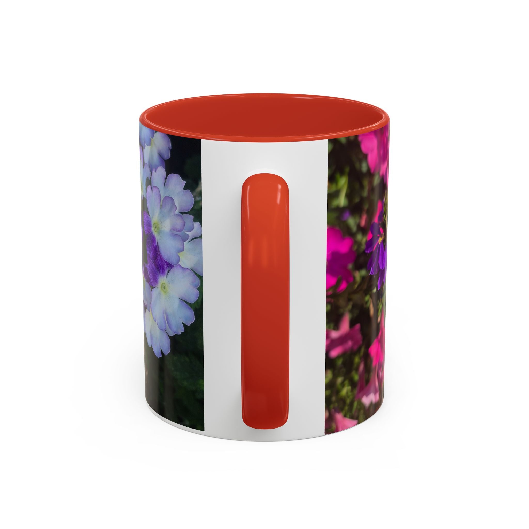 Floral Accent Coffee Mug — Upsundown Logo 11/15oz