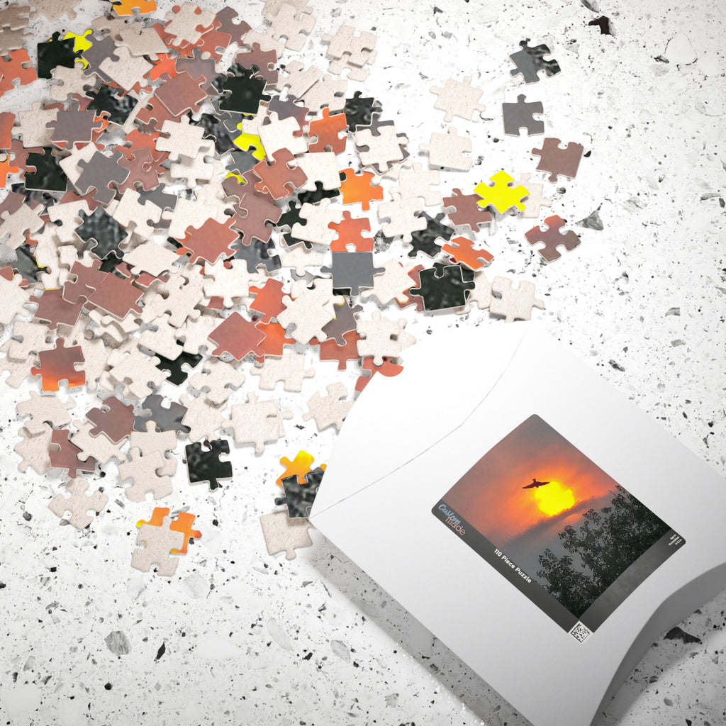 Sunset Bird Puzzle (110 to 1014-Piece) - Nature-Themed Jigsaw