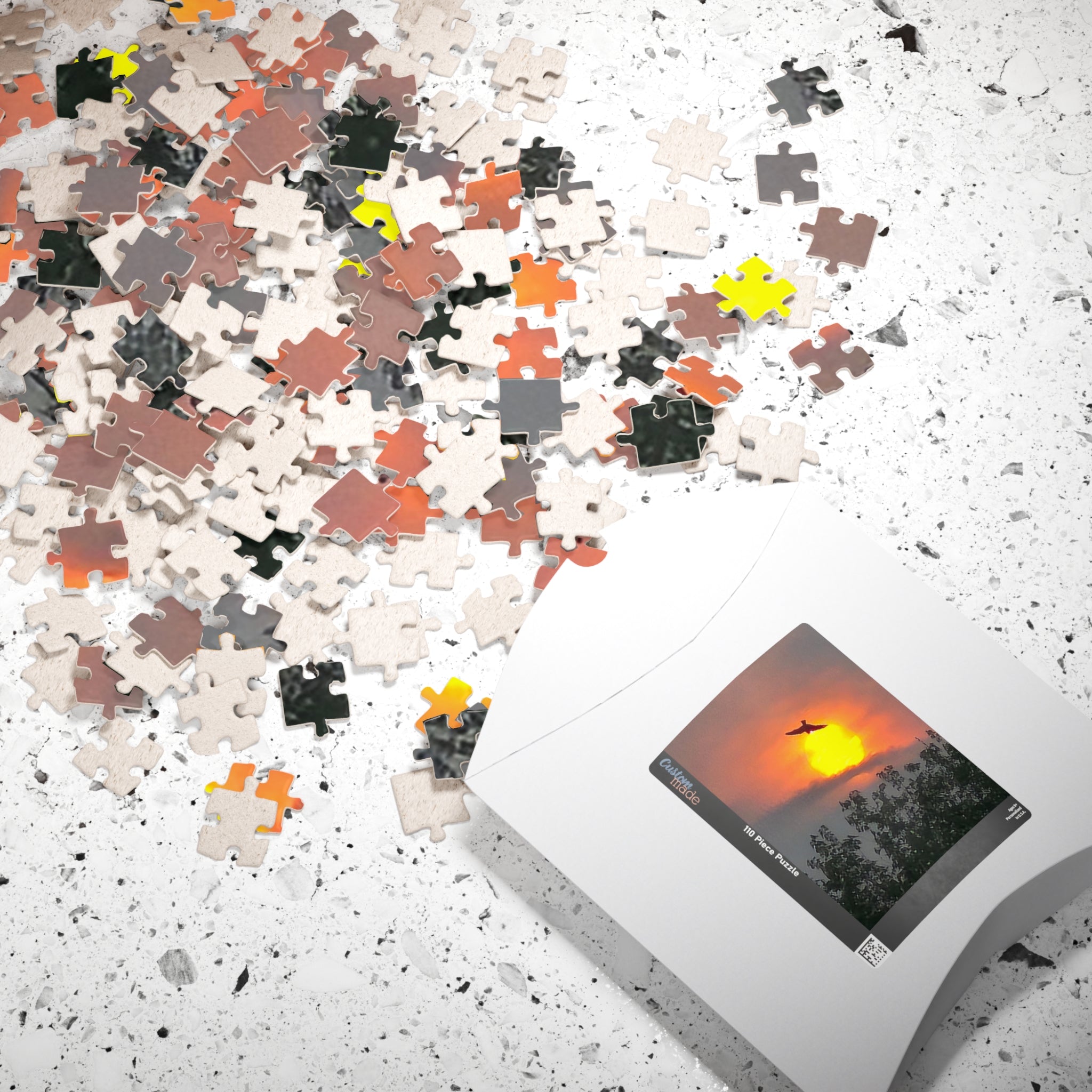 Sunset Bird Puzzle (110 to 1014-Piece) - Nature-Themed Jigsaw