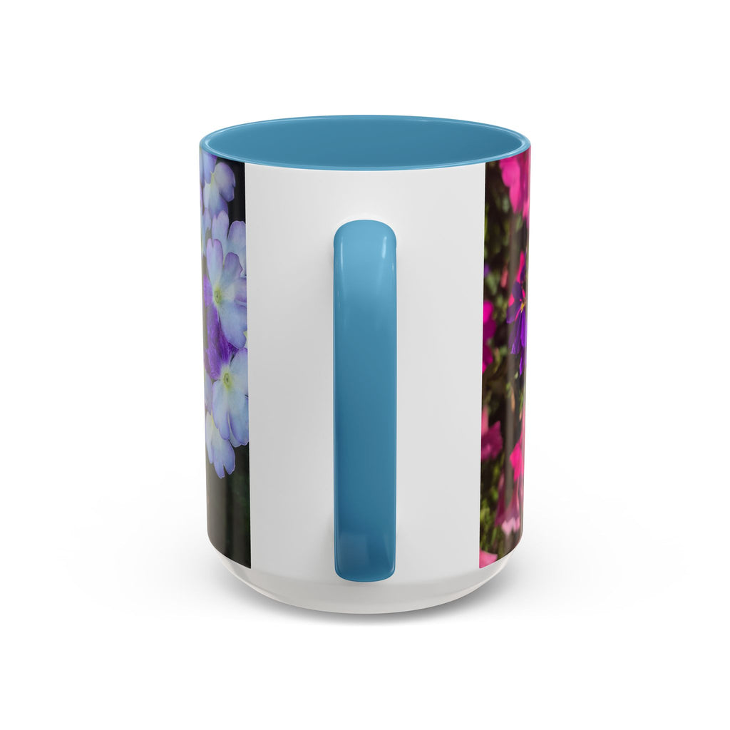 Floral Accent Coffee Mug — Upsundown Logo 11/15oz