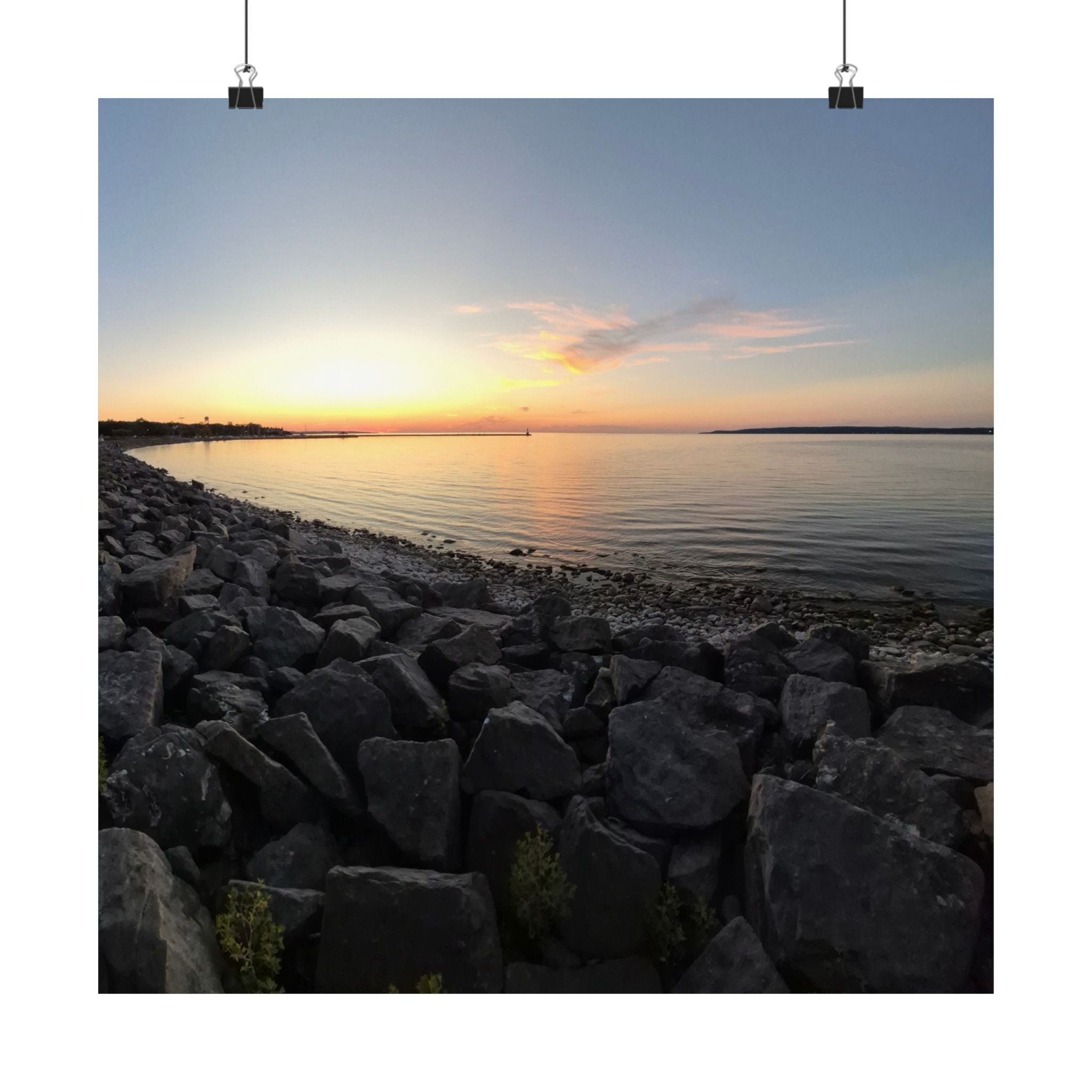 Sunset Serenity Wall Art, Matte Vertical Posters, Scenic Photography Prints, Home Décor, Nature Lover Gift