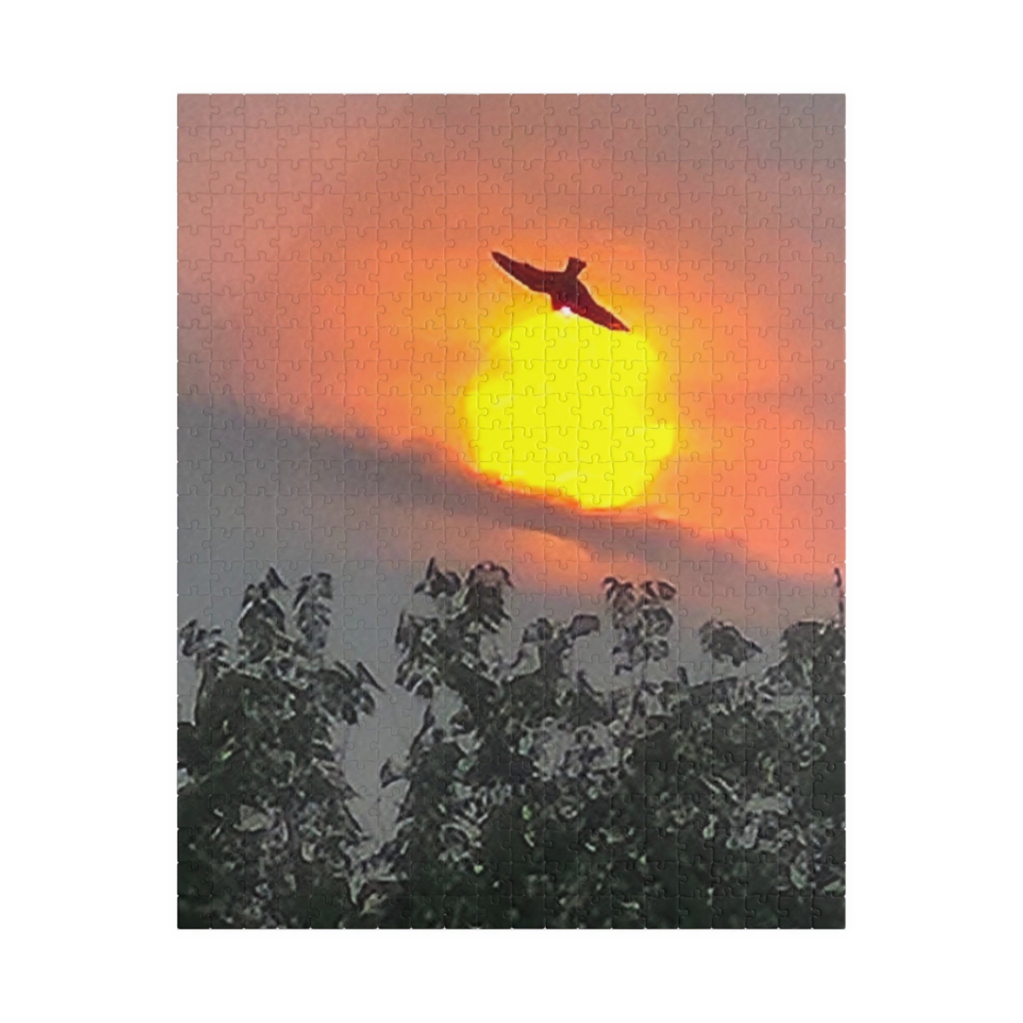 Sunset Bird Puzzle (110 to 1014-Piece) - Nature-Themed Jigsaw