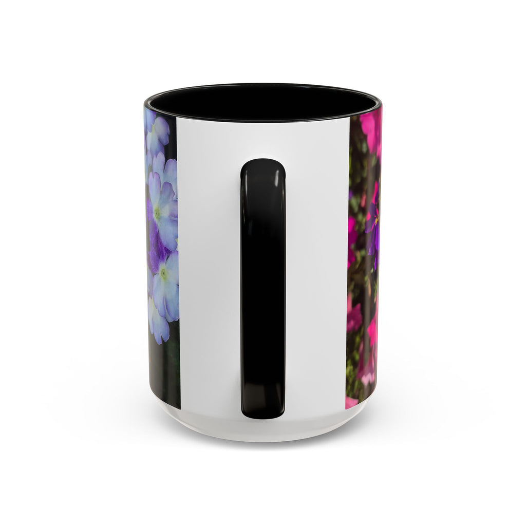 Floral Accent Coffee Mug — Upsundown Logo 11/15oz