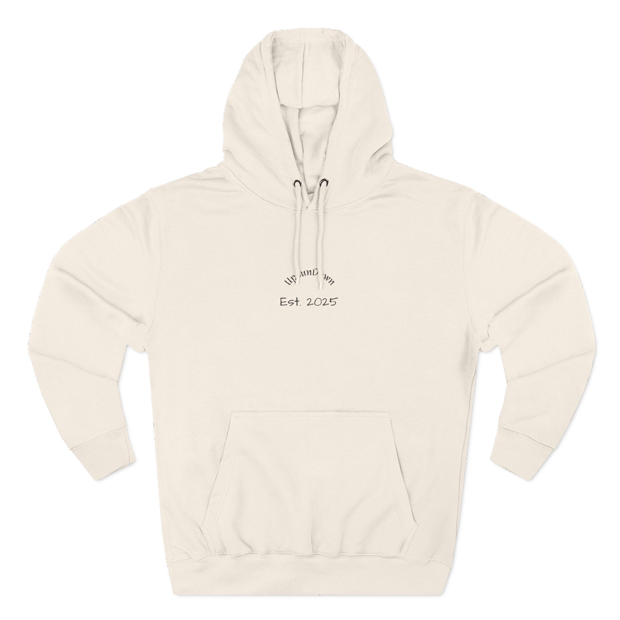 Cozy Three-Panel Fleece Hoodie - Ideal for Comfort and Style