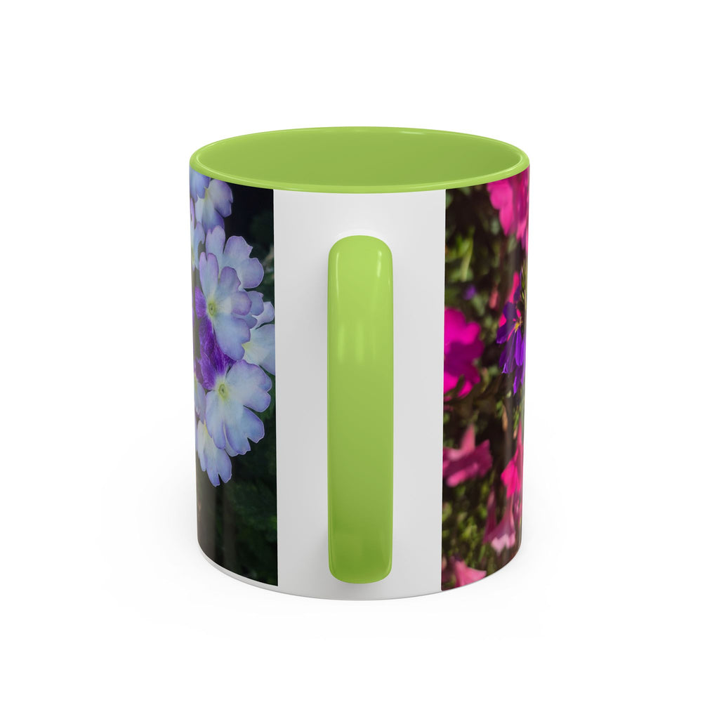 Floral Accent Coffee Mug — Upsundown Logo 11/15oz