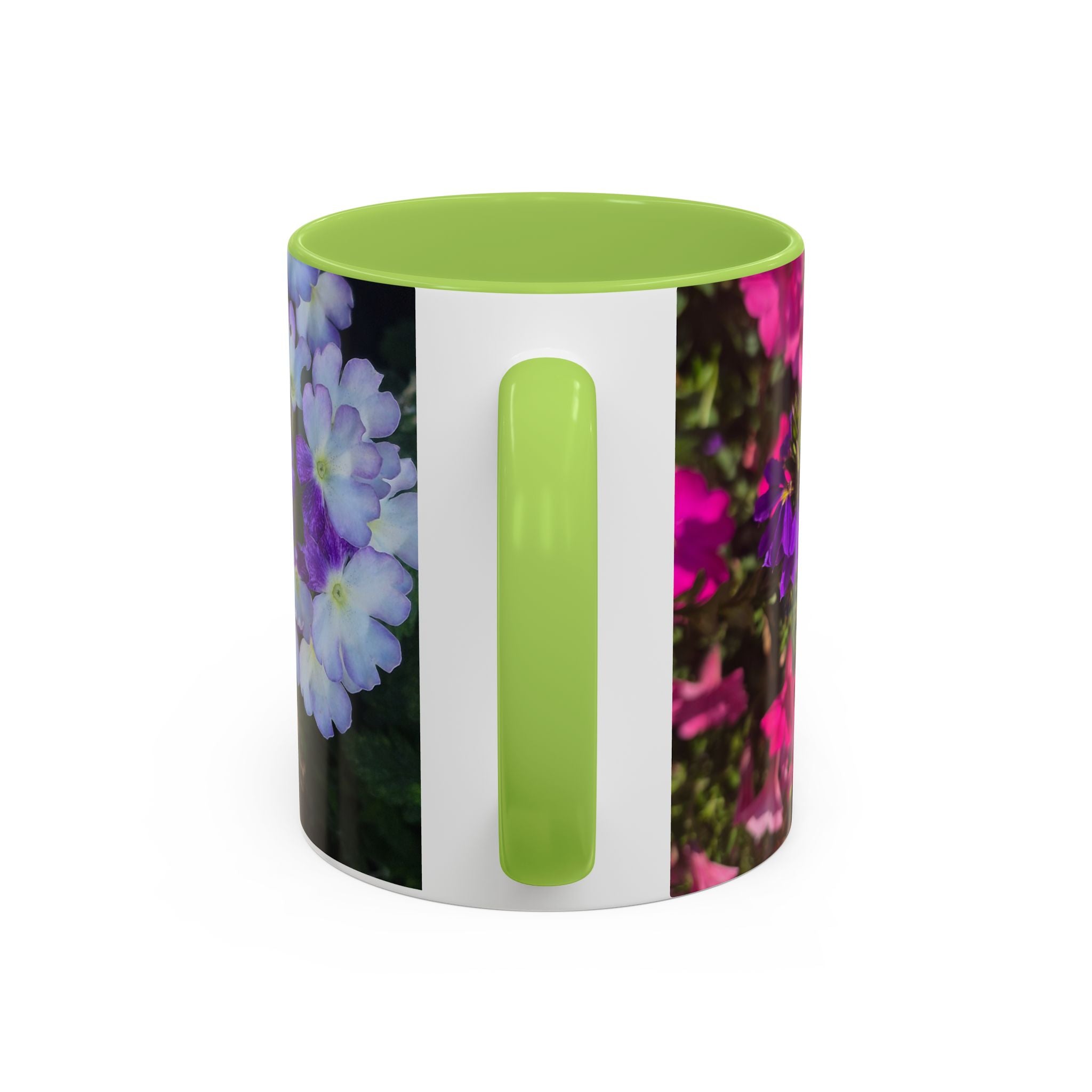 Floral Accent Coffee Mug — Upsundown Logo 11/15oz