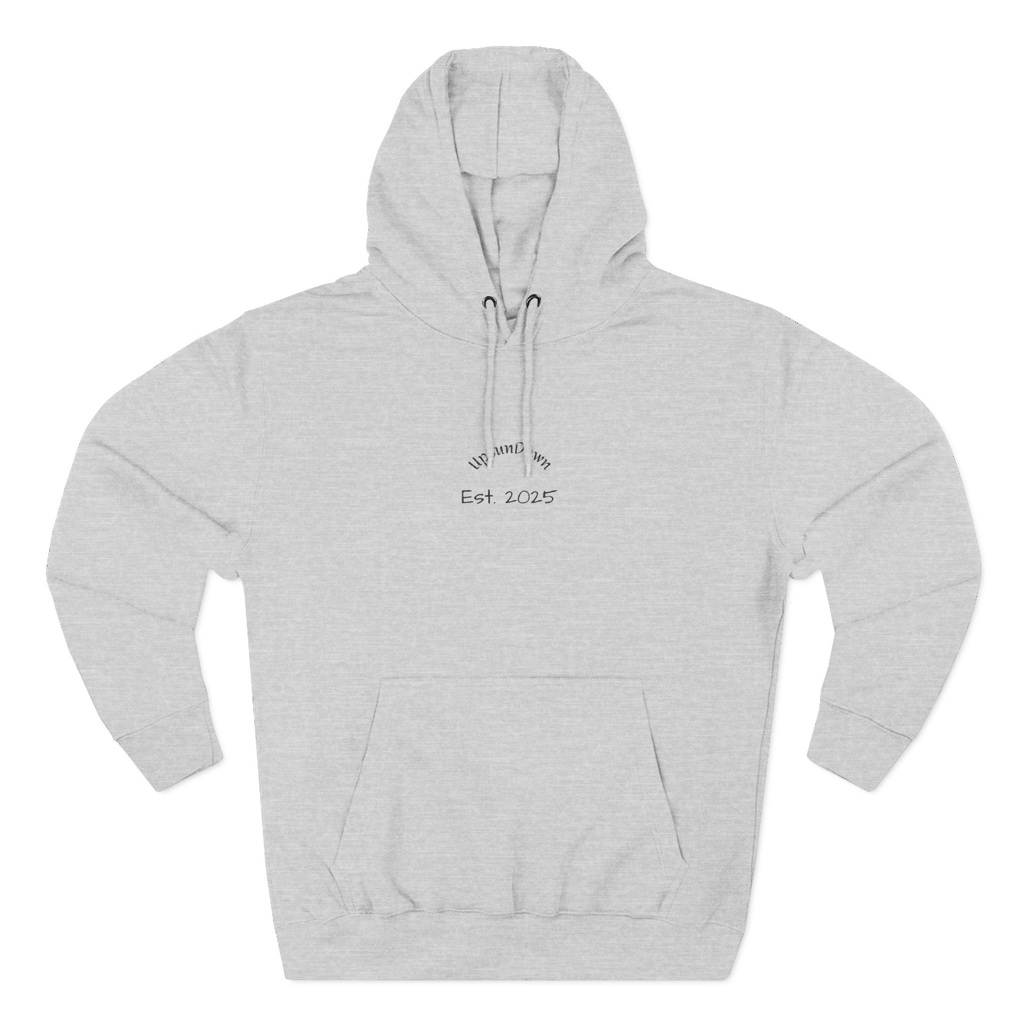 Cozy Three-Panel Fleece Hoodie - Ideal for Comfort and Style