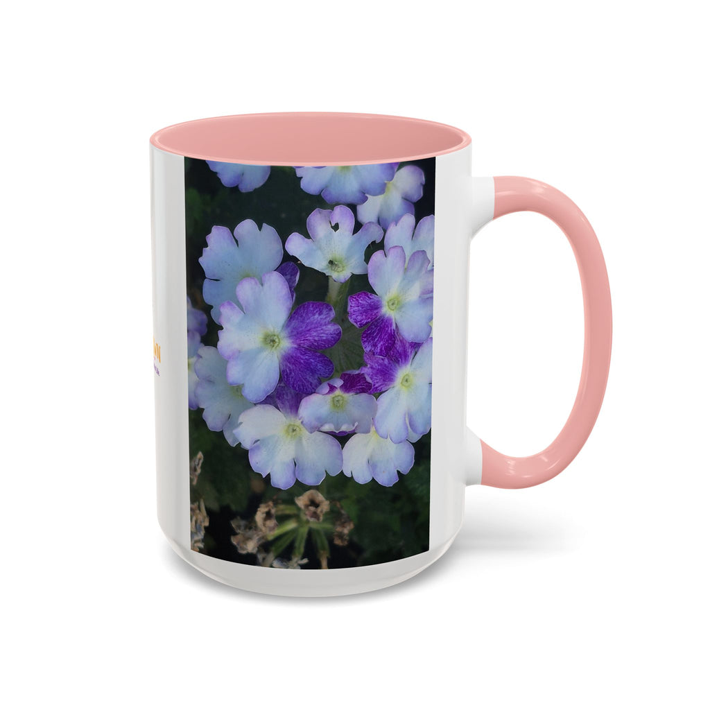 Floral Accent Coffee Mug — Upsundown Logo 11/15oz