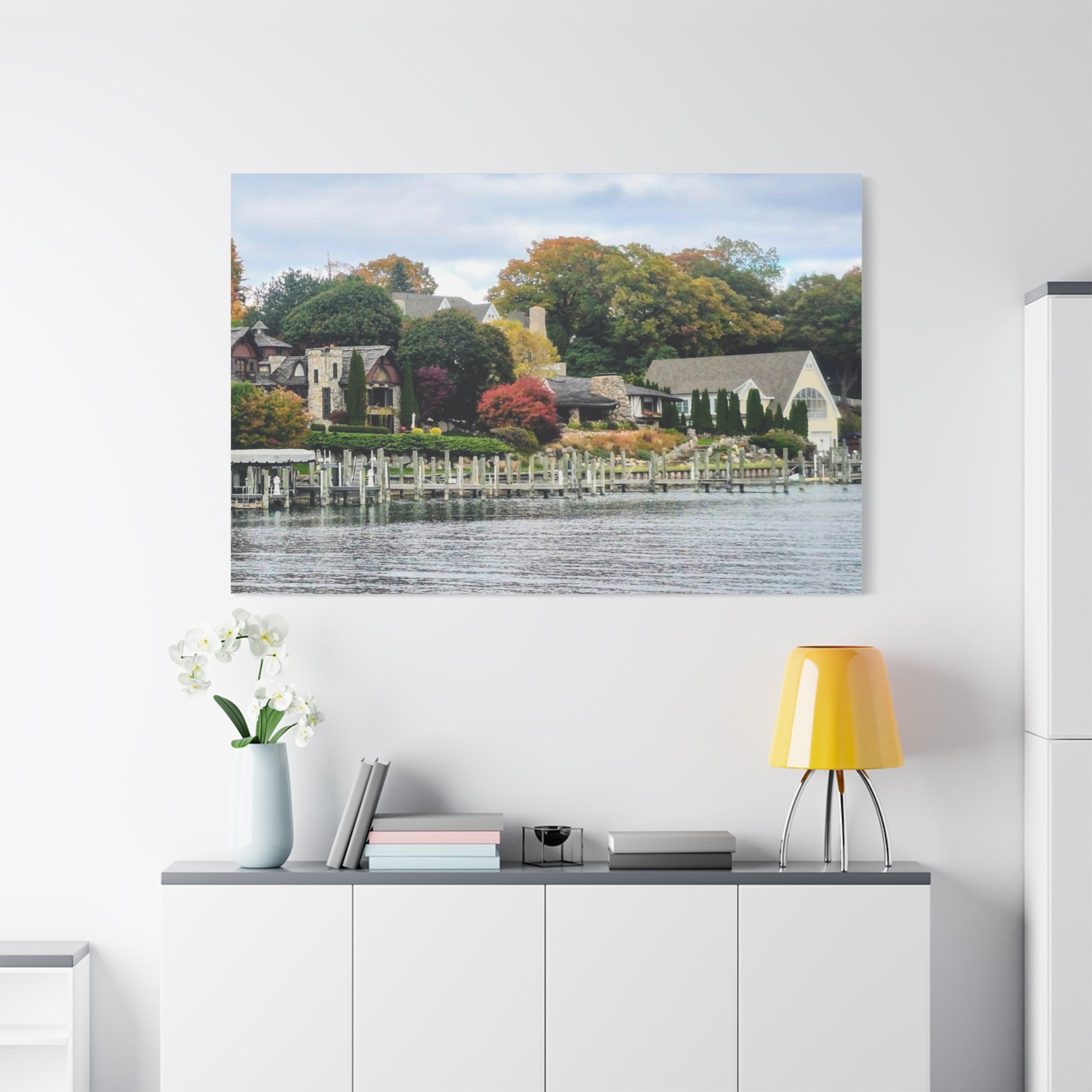 Coastal Serenity Wall Art - Matte Canvas Print