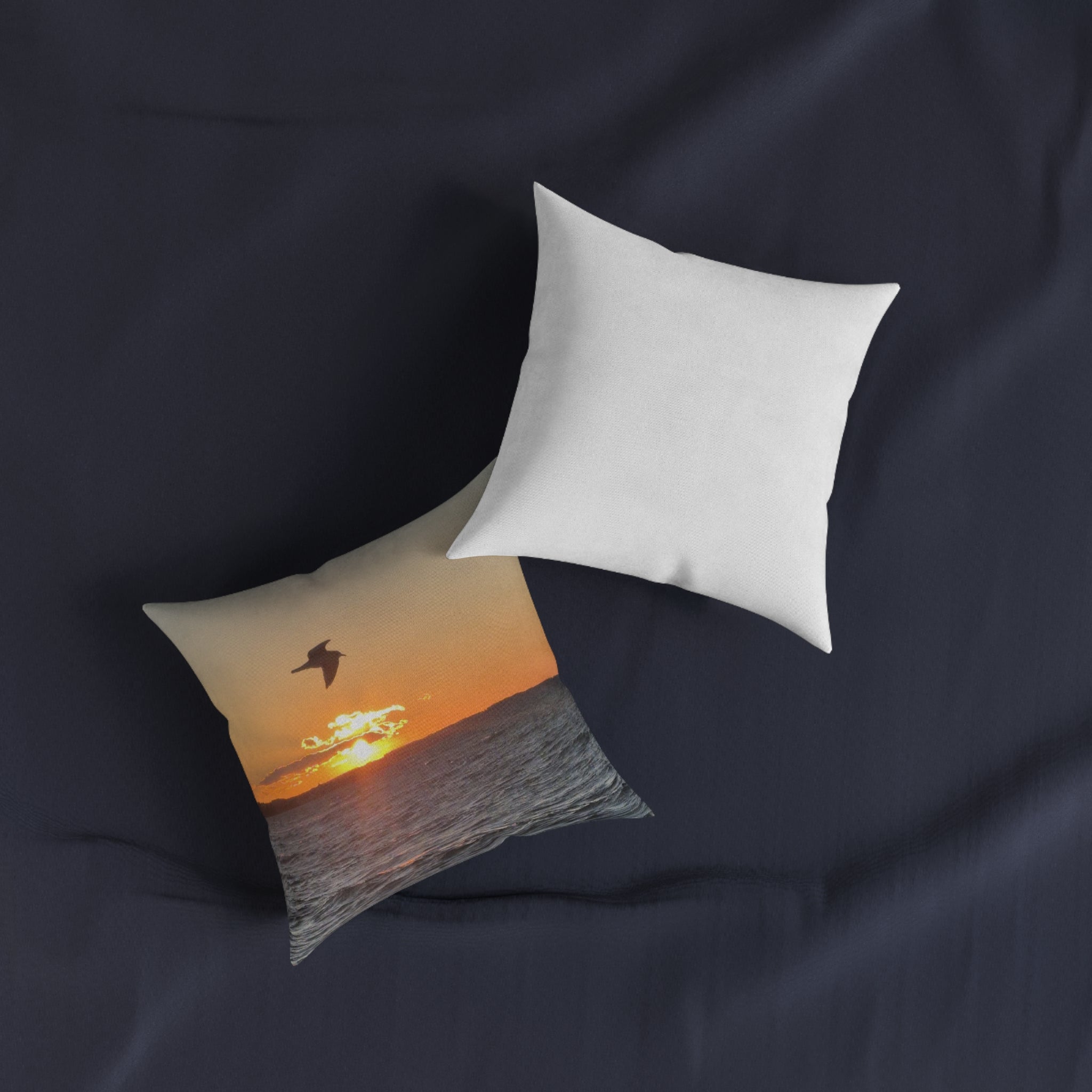Sunset Serenity Square Pillow