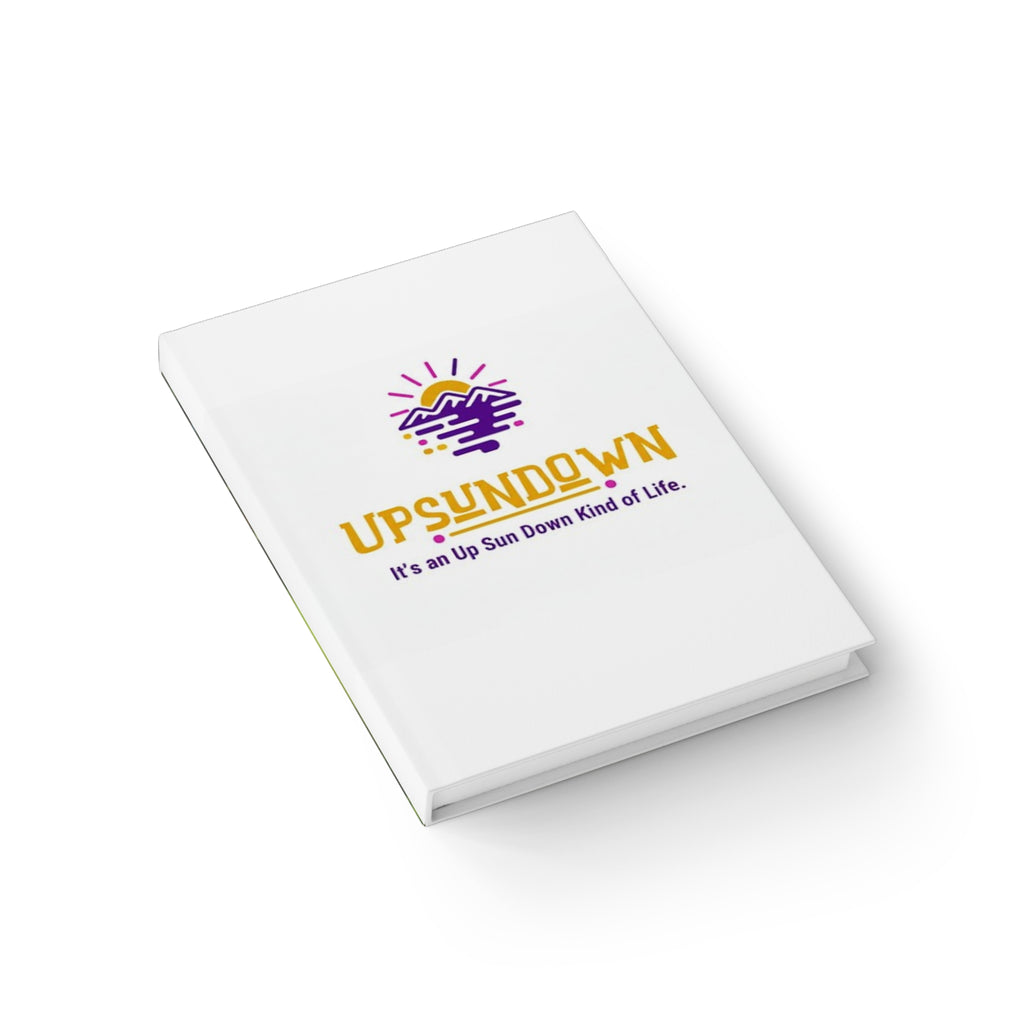 Inspirational Floral Journal - "Upsundown: It’s an Up Sun Down Kind of Life"