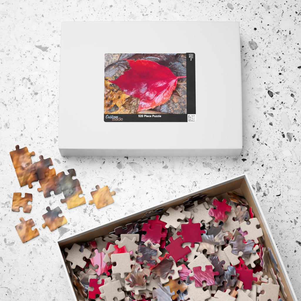 Autumn Leaf Puzzle for Nature Lovers - 110, 252, 520, 1014-Piece