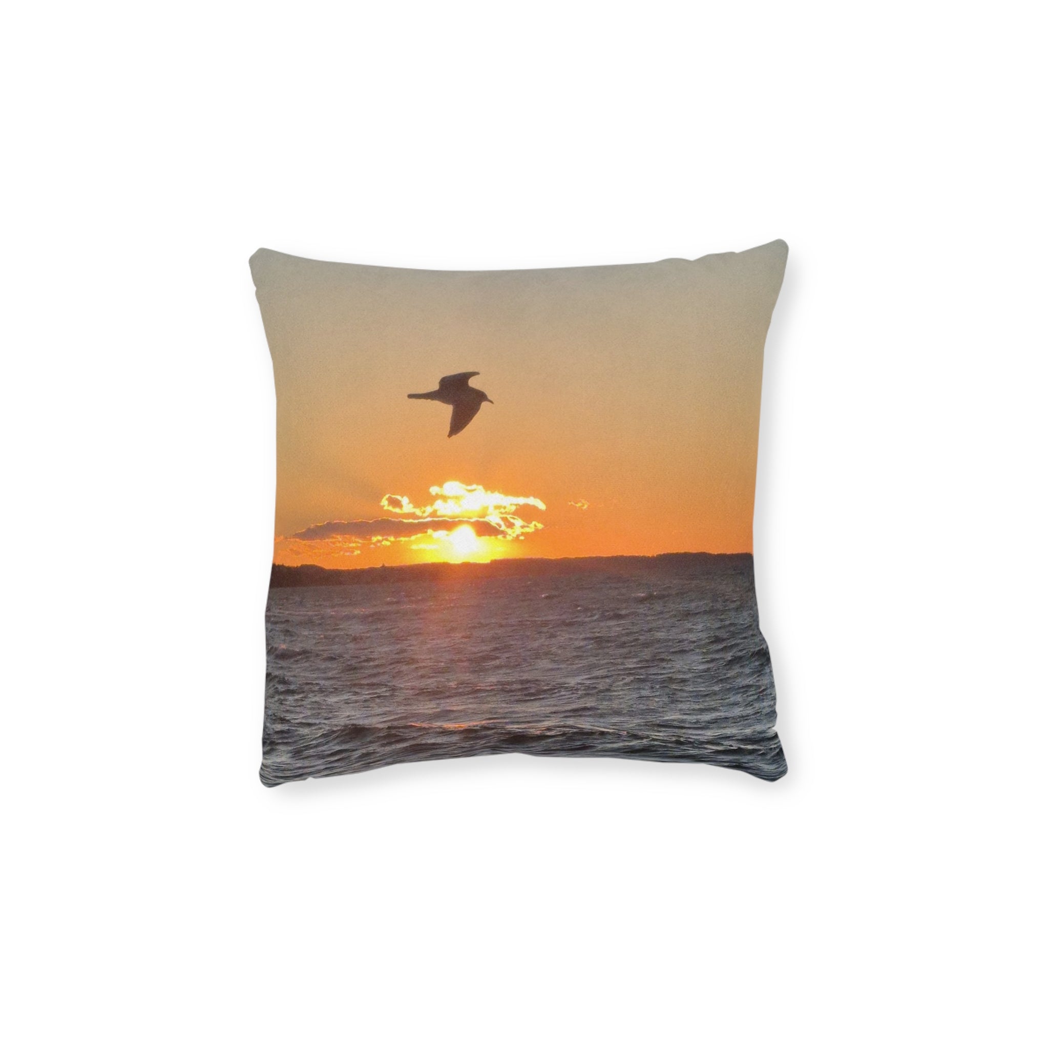 Sunset Serenity Square Pillow