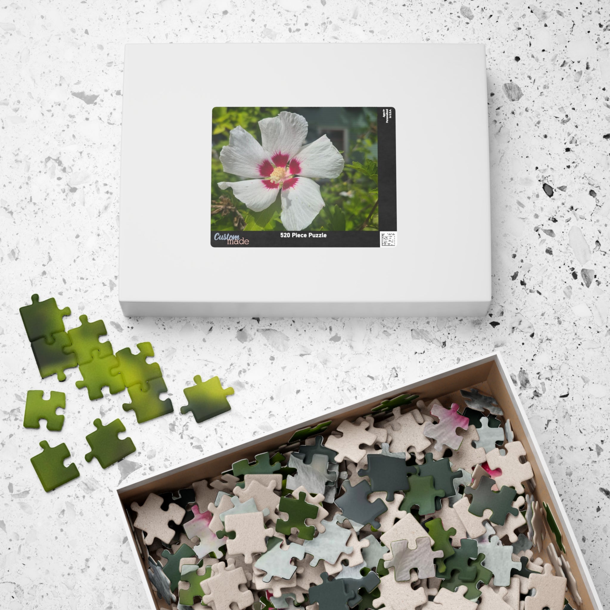 Floral Puzzle for Relaxation and Fun
