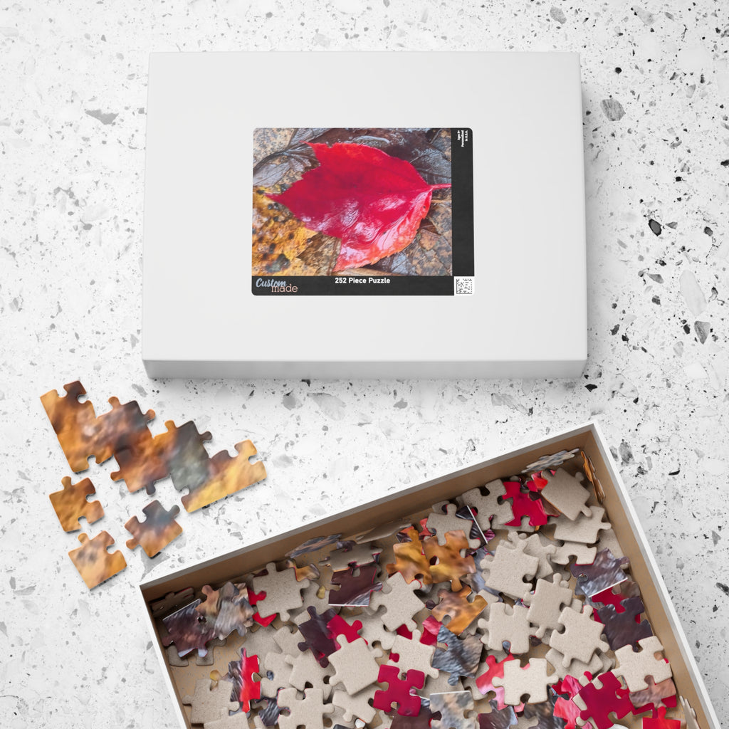 Autumn Leaf Puzzle for Nature Lovers - 110, 252, 520, 1014-Piece