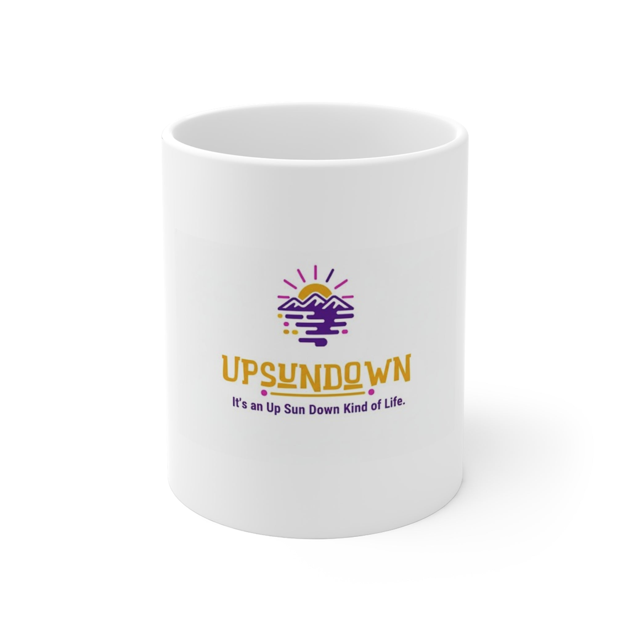 Sunrise Vibes Mug, Inspirational Coffee Cup, Gift for Nature Lovers, Beach Decor, Positive Affirmation Drinkware