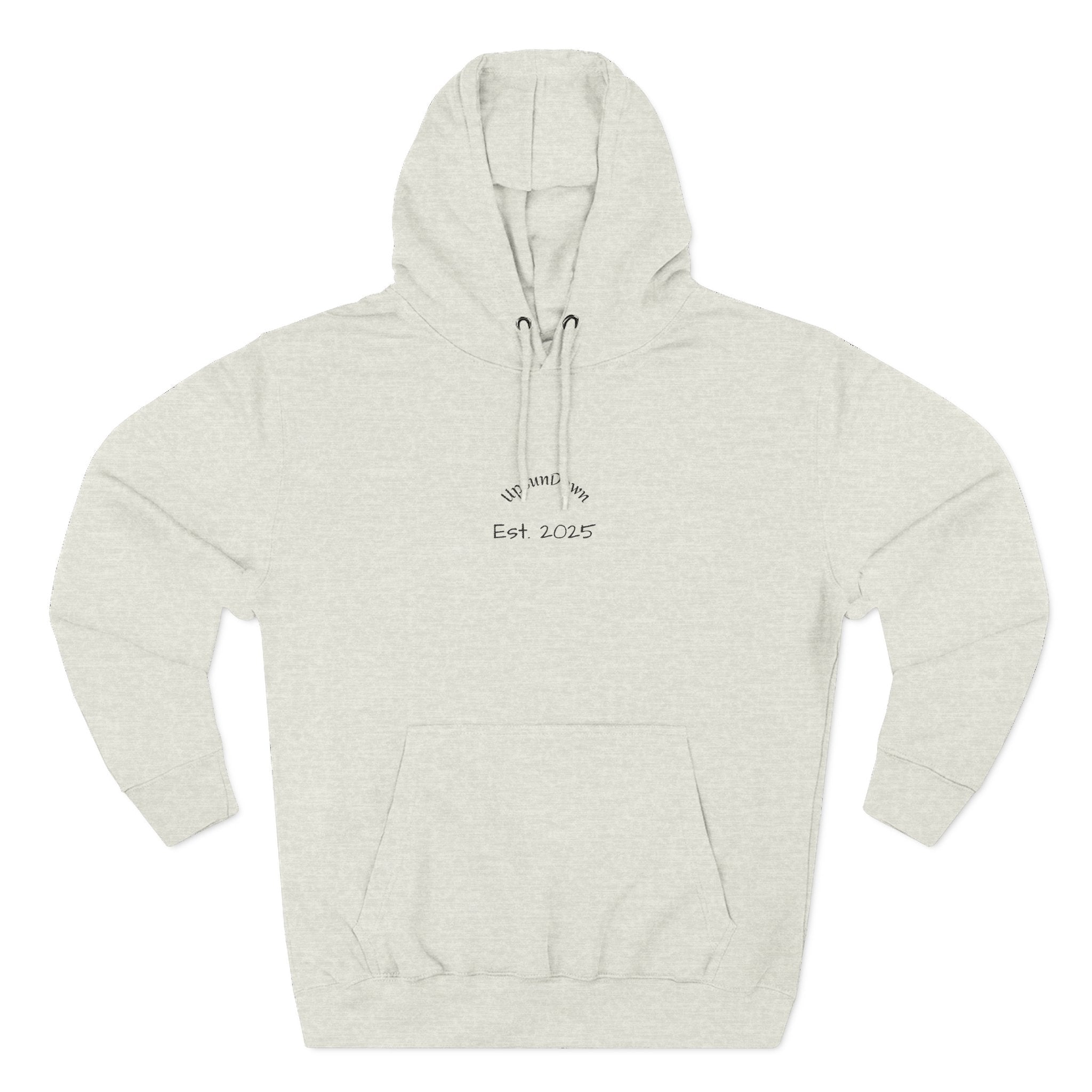 Cozy Three-Panel Fleece Hoodie - Ideal for Comfort and Style