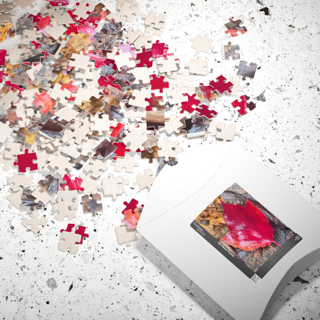 Autumn Leaf Puzzle for Nature Lovers - 110, 252, 520, 1014-Piece