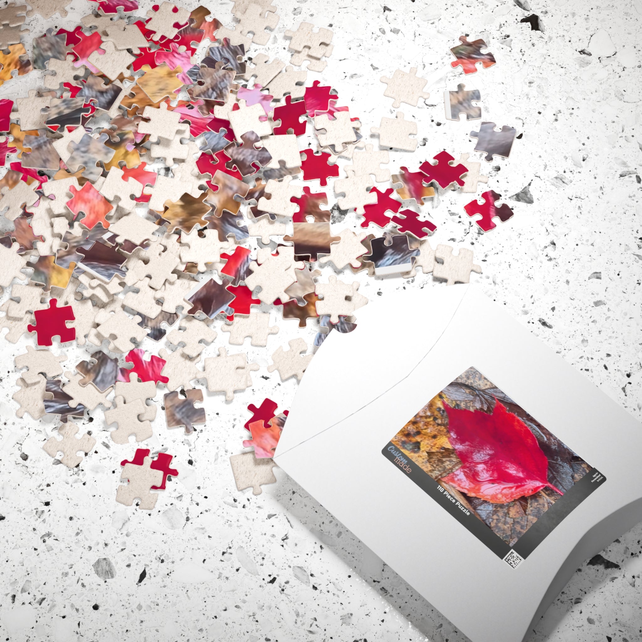 Autumn Leaf Puzzle for Nature Lovers - 110, 252, 520, 1014-Piece