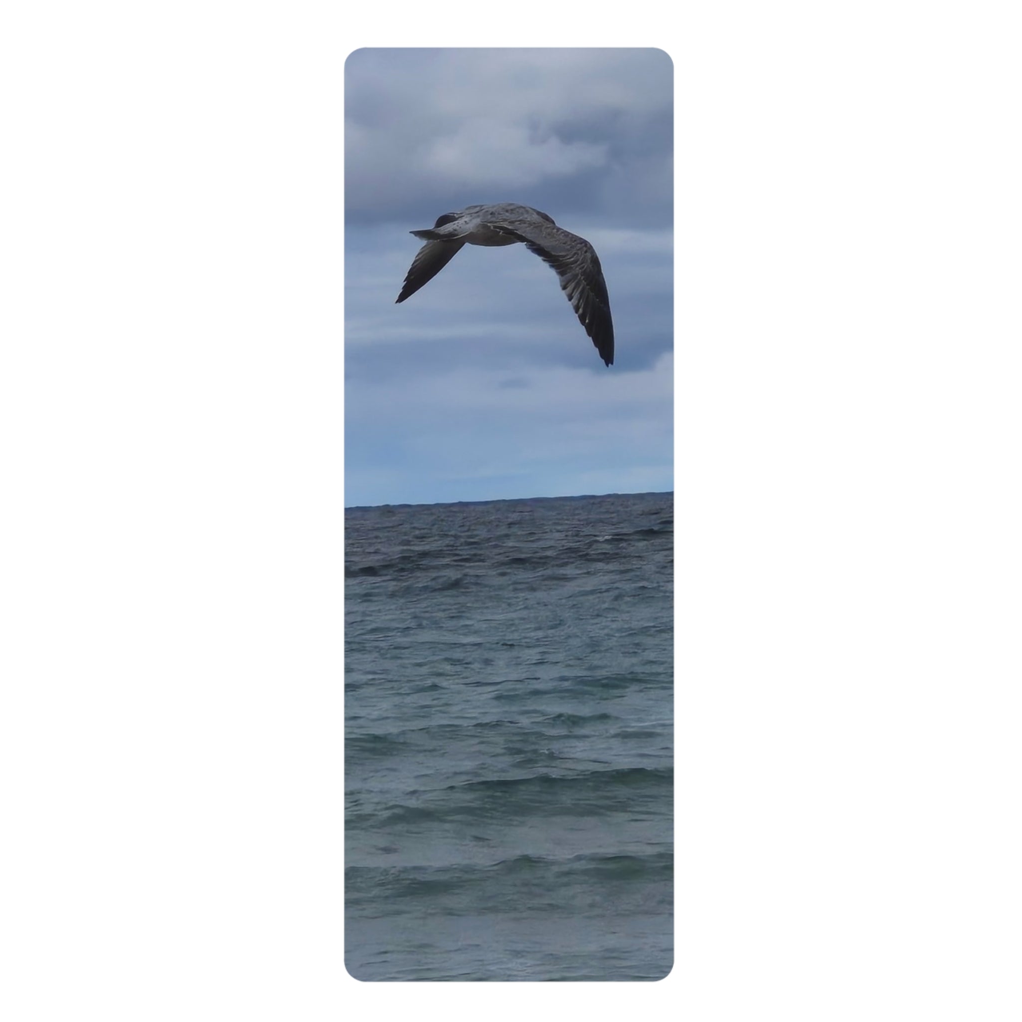 Bird-Inspired Eco-Friendly Rubber Yoga Mat for Serenity and Balance