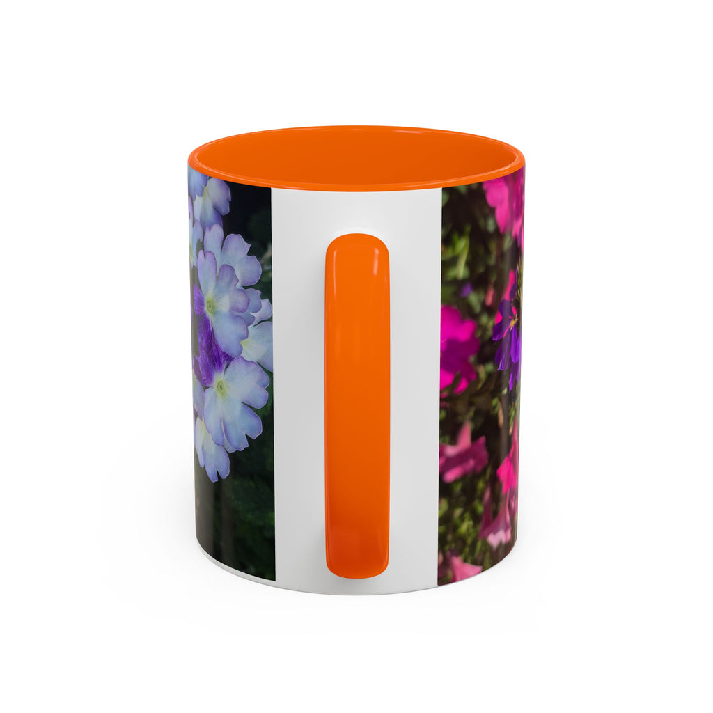 Floral Accent Coffee Mug — Upsundown Logo 11/15oz