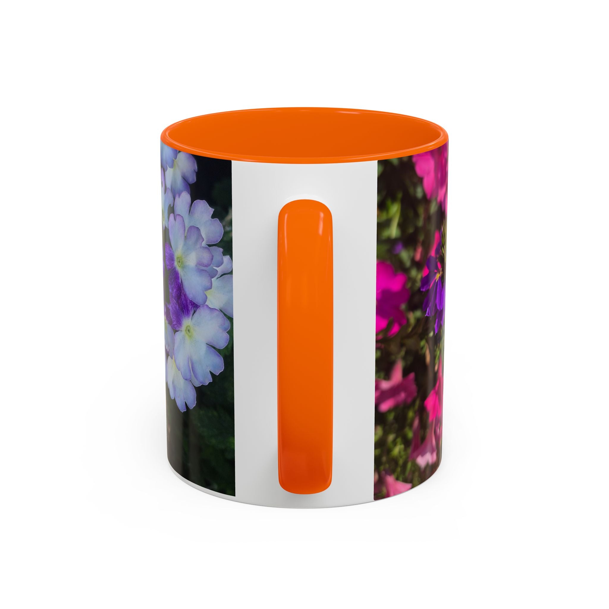 Floral Accent Coffee Mug — Upsundown Logo 11/15oz