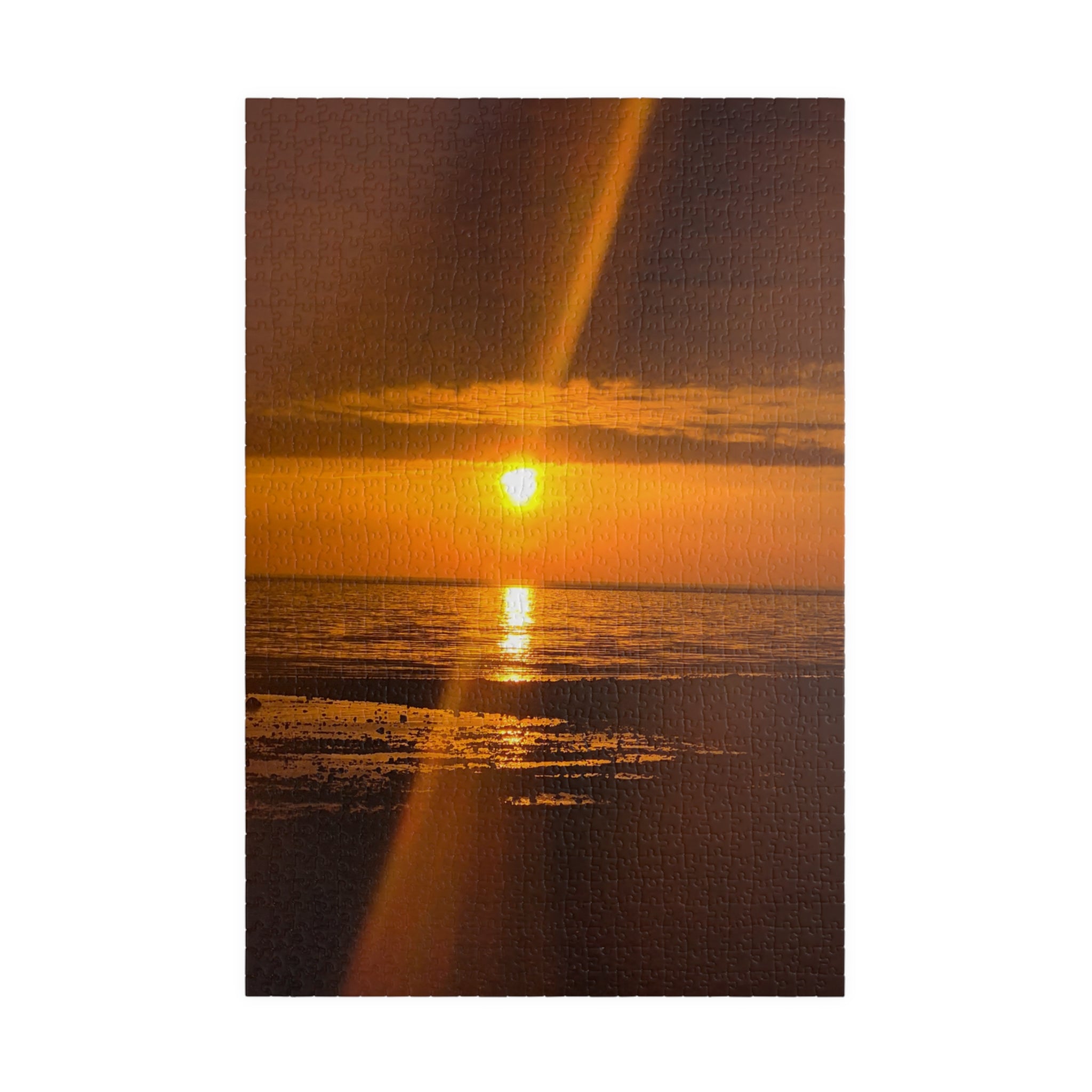 Sunset Serenity Puzzle - Relaxing 1014-Piece Jigsaw for Nature Lovers