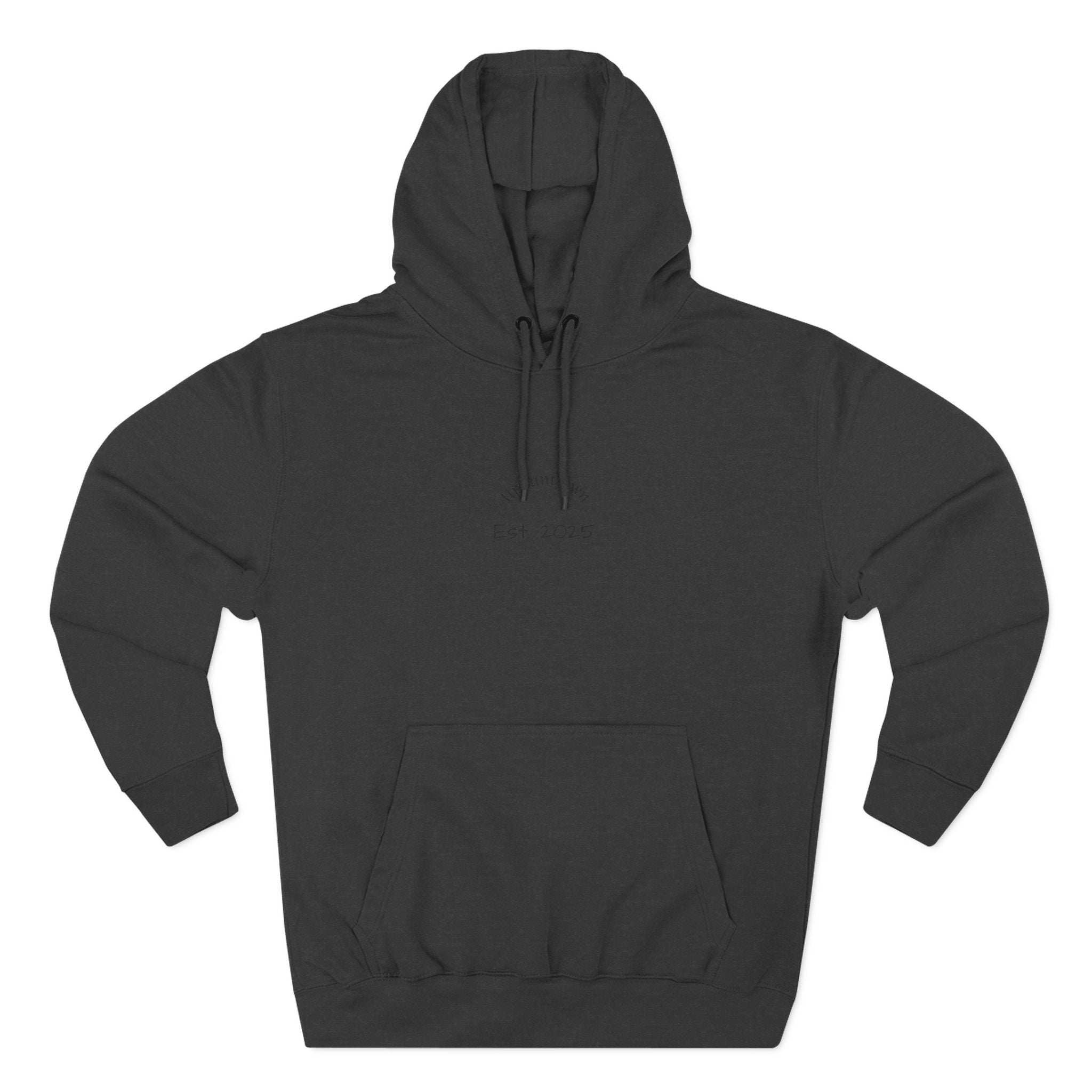 Cozy Three-Panel Fleece Hoodie - Ideal for Comfort and Style