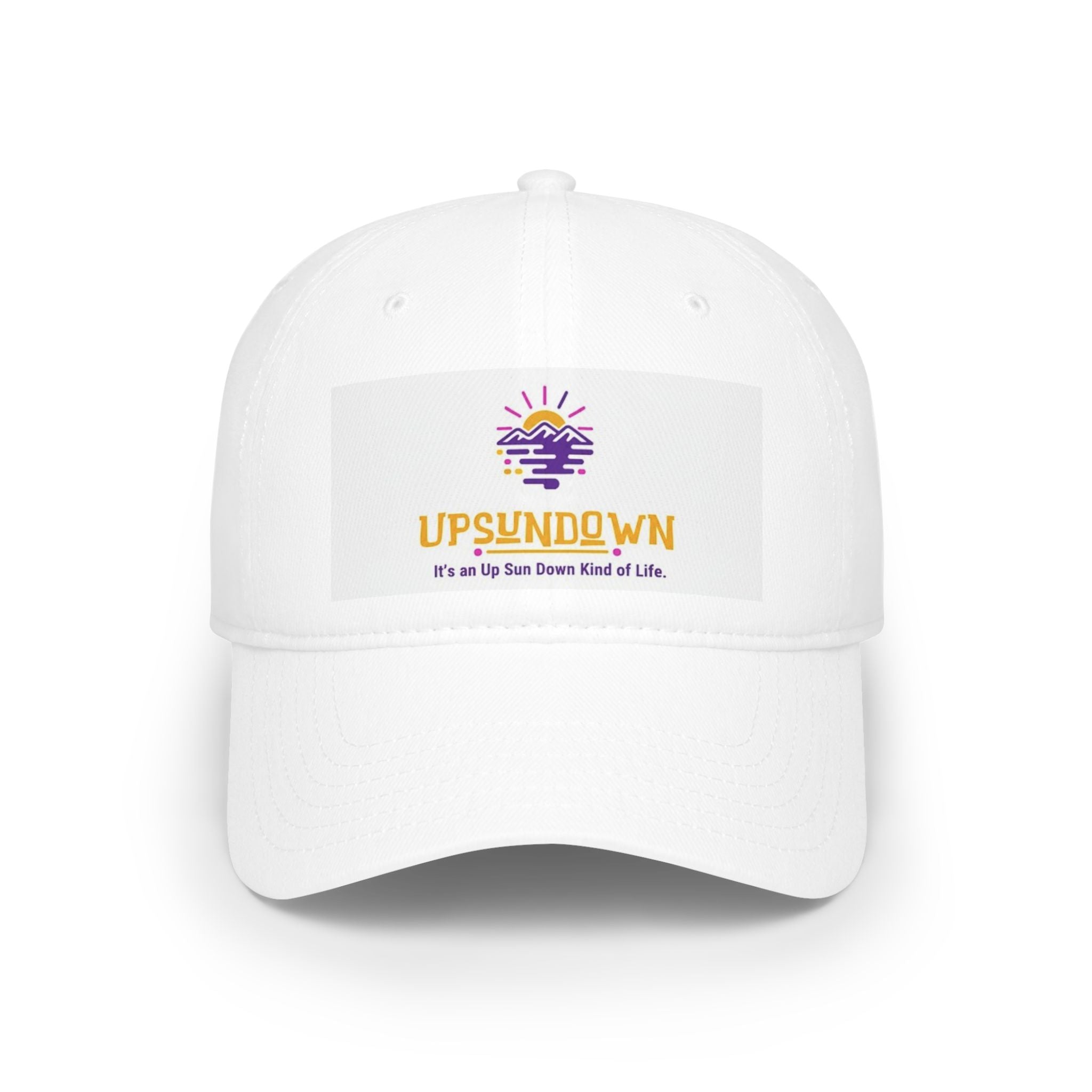 Upsundown Low Profile Baseball Cap - Chill Vibes, Outdoor Wear, Beach Days, Gift for Him/Her, Summer Style, Casual Accessories