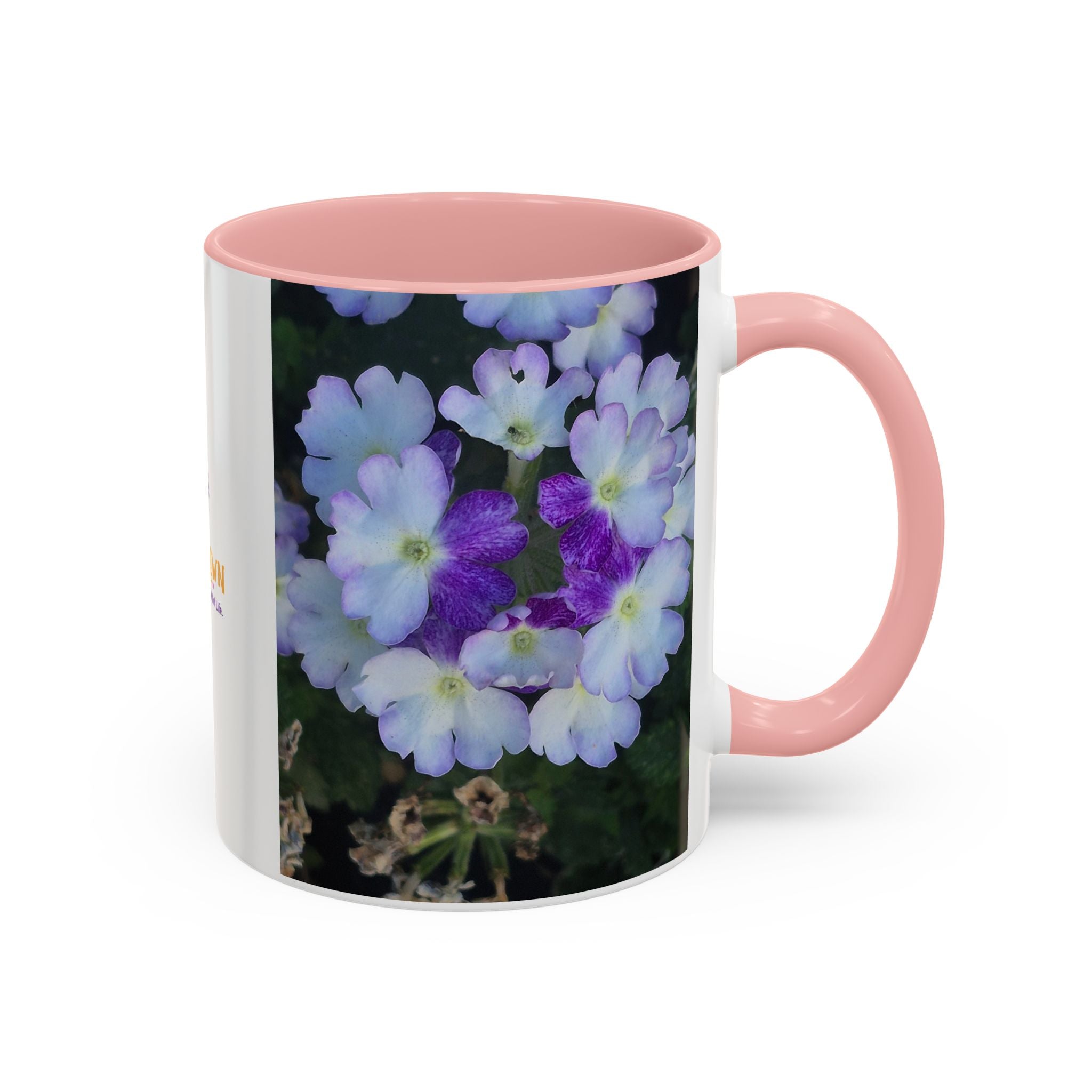 Floral Accent Coffee Mug — Upsundown Logo 11/15oz