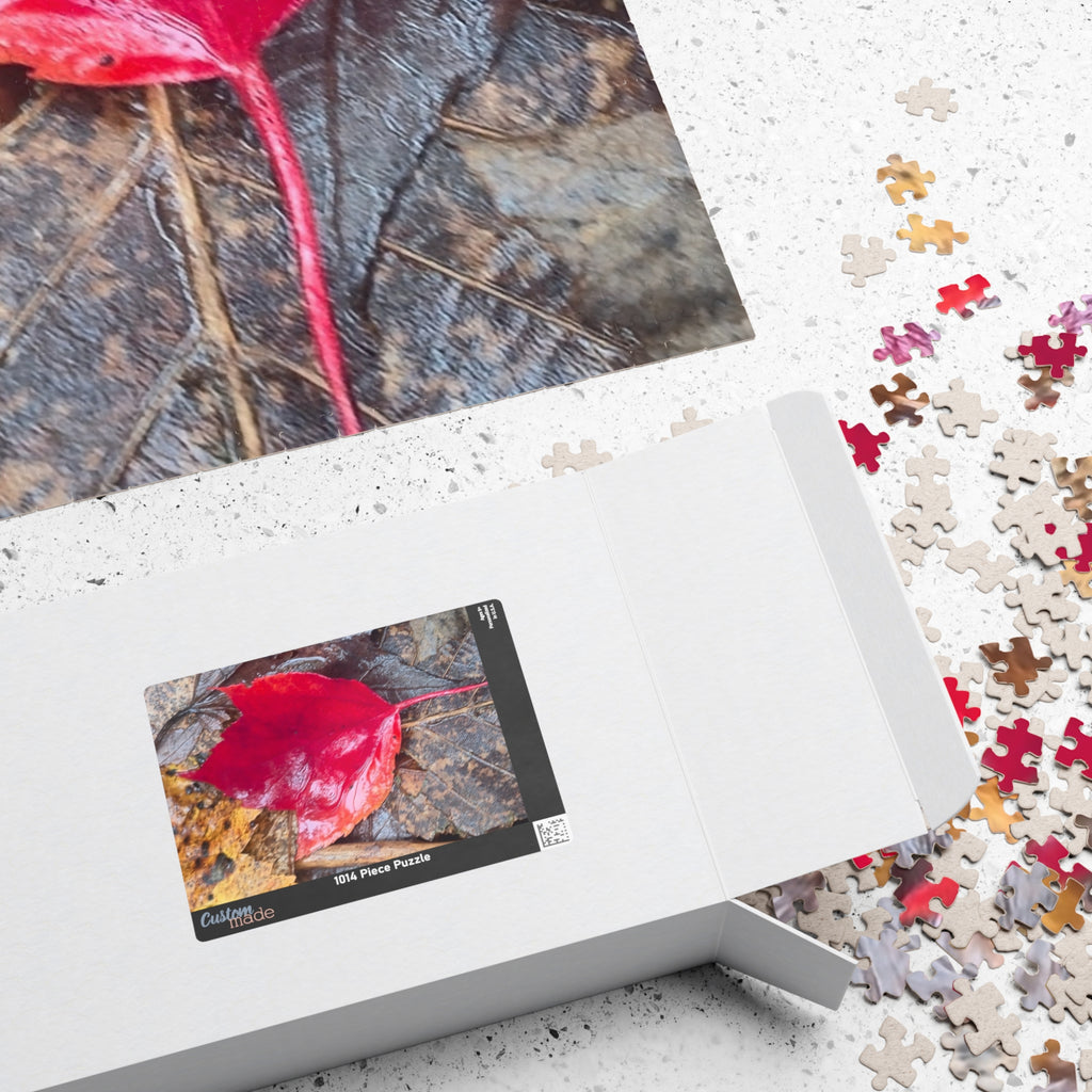 Autumn Leaf Puzzle for Nature Lovers - 110, 252, 520, 1014-Piece
