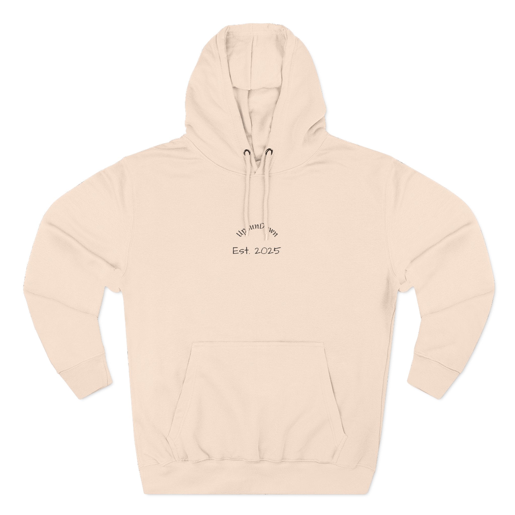 Cozy Three-Panel Fleece Hoodie - Ideal for Comfort and Style