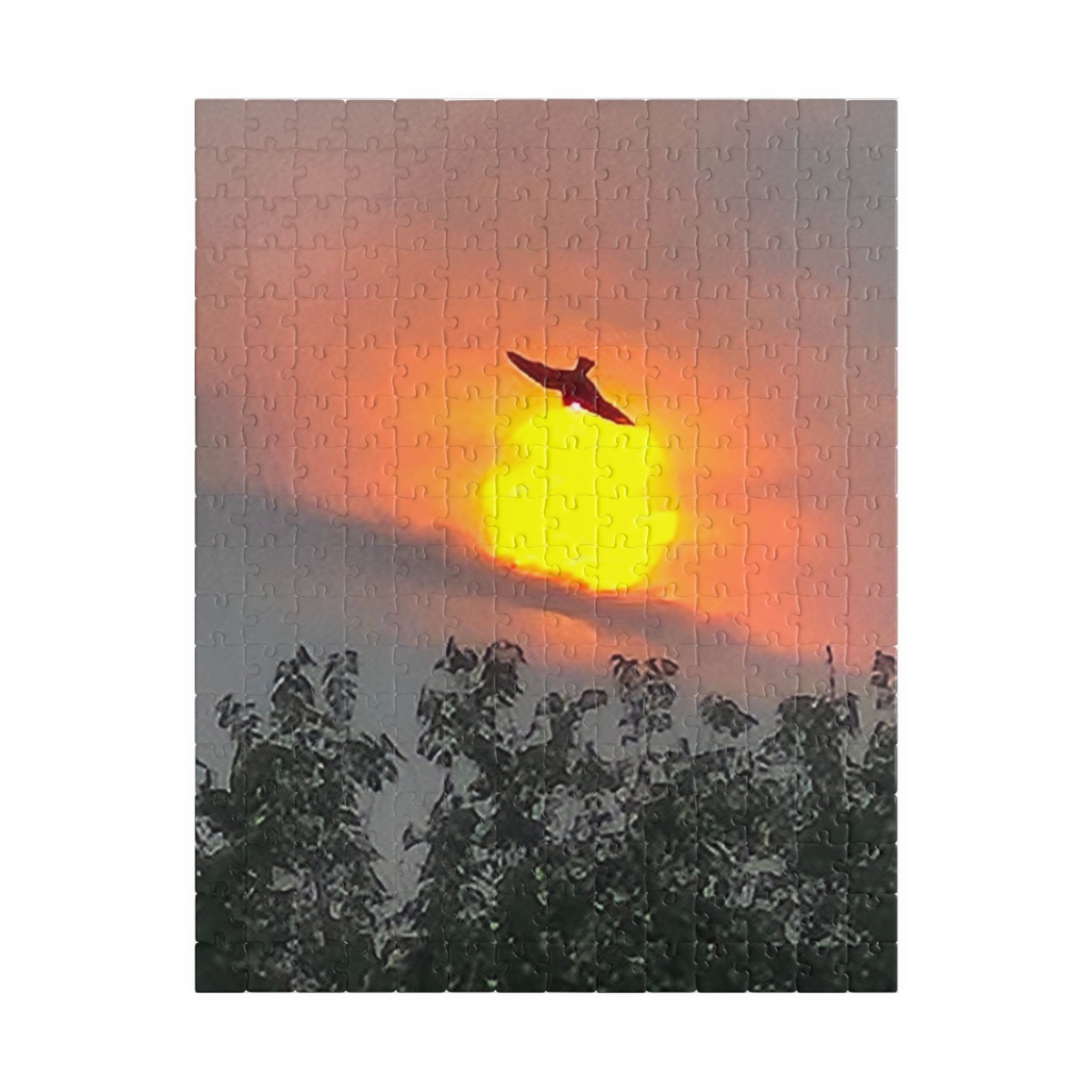 Sunset Bird Puzzle (110 to 1014-Piece) - Nature-Themed Jigsaw